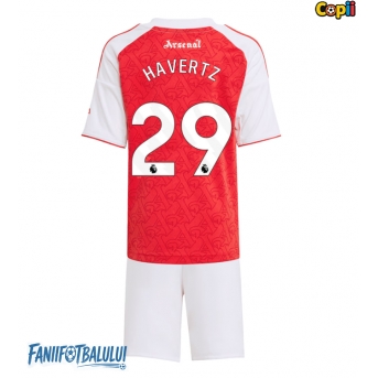 Arsenal Kai Havertz #29 Echipament de Fotbal Replică 2025-26 Copii Acasa (+ Șorturi)